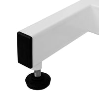 Tavolo da toelettatura idraulico bianco - Piano blu