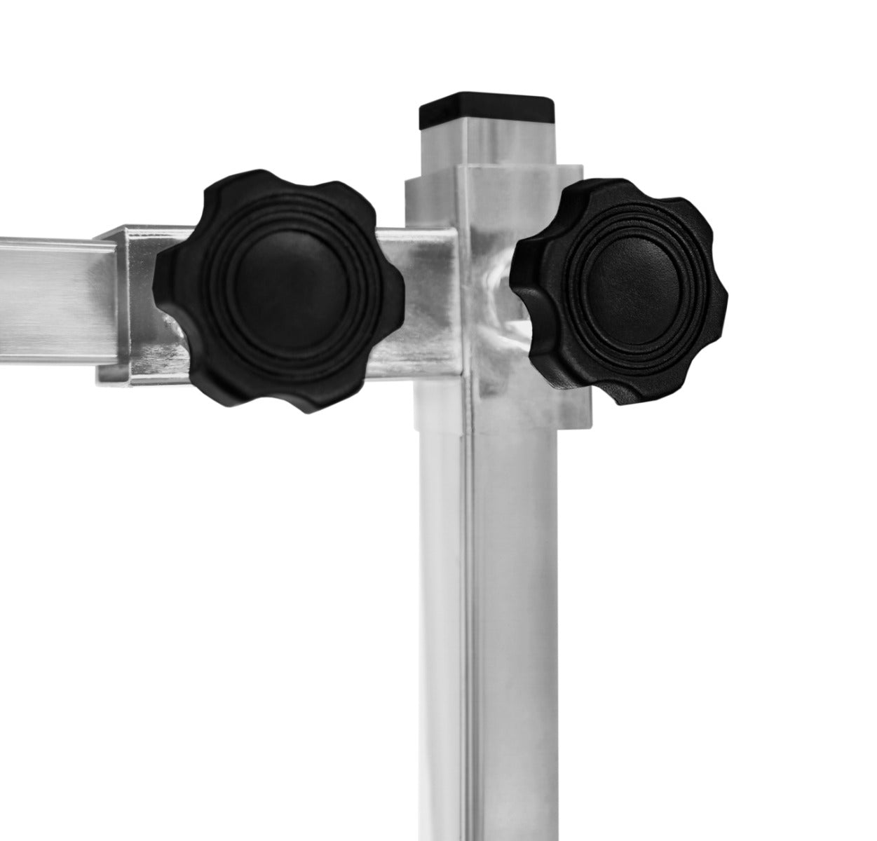 Tavolo da toelettatura idraulico bianco - Piano blu