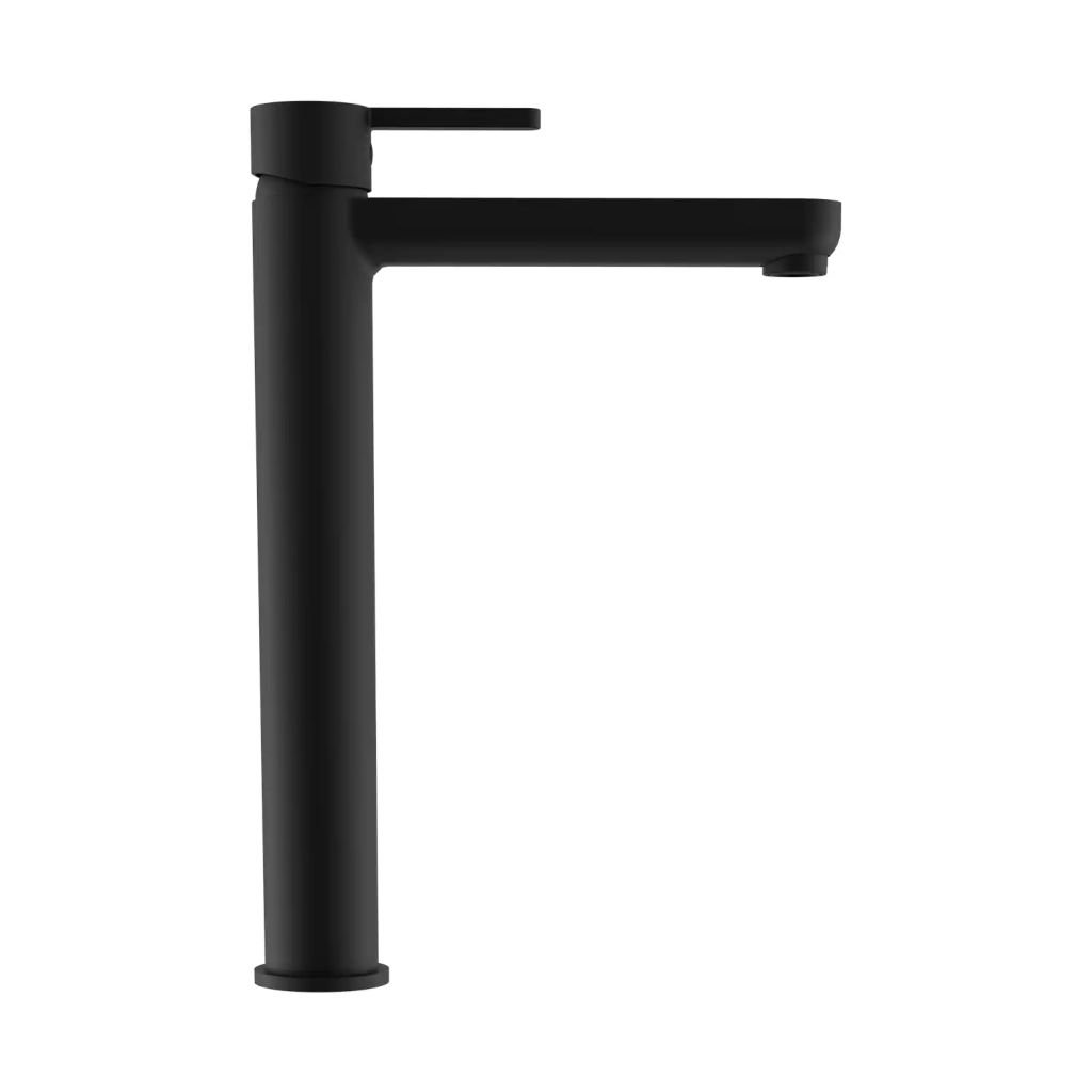 Miscelatore lavabo alto senza scarico nero opaco | Virna