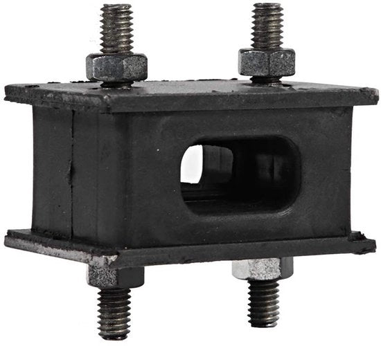 Filtro d'uscita in gomma - Dumper d'uscita - Adatto per Toyota Landcruiser BJ40/BJ42/BJ60/BJ70 - Nero - Resistente allo shock - 4X4 - Dumper d'uscita