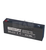 BATTERIA ELAN BIGBAT AL PIOMBO 12V 2,0Ah 01202 CONFEZIONE 18 PEZZI