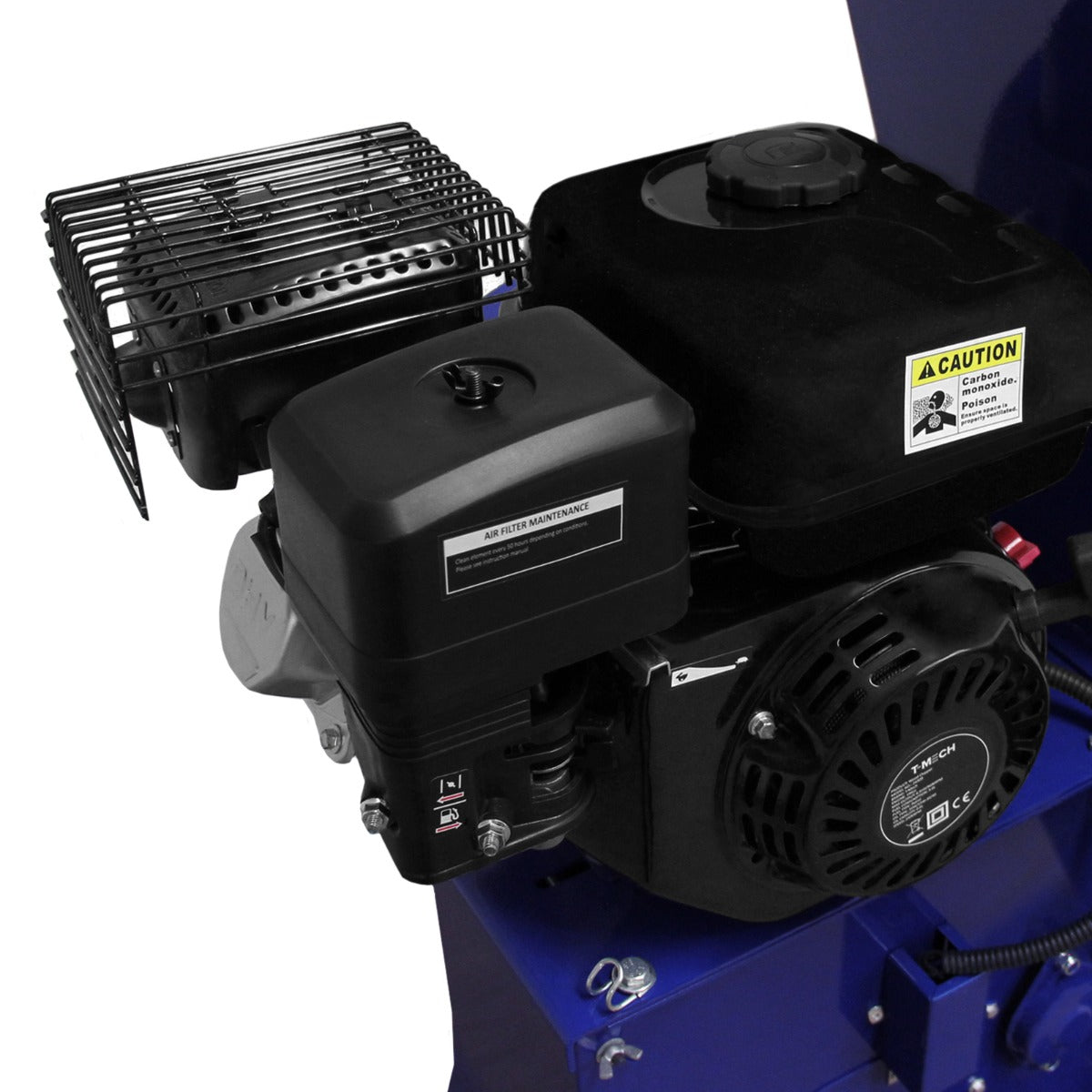 Tritatutto a benzina 7HP Trituratore da giardino Decespugliatore per uso intensivo Tritatura di legno