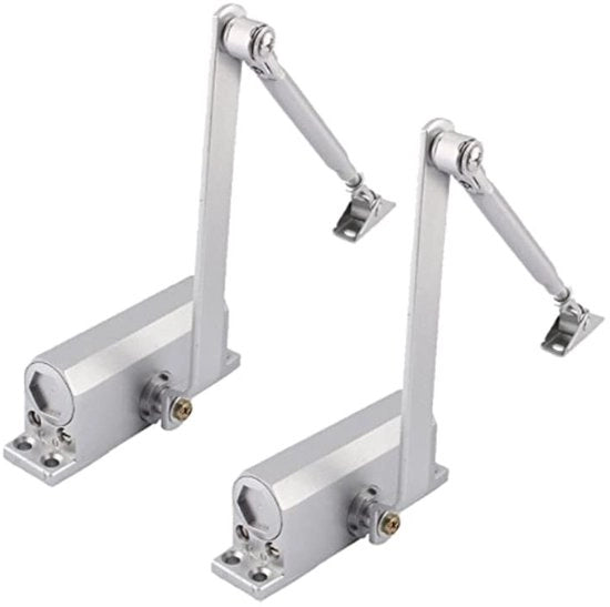 Automatizzatore di Porta - Configurabile - Adatto per Porta Peso 25-35 kg/45-65 kg - Adatto per Larghezza Porta 600-1200 mm - Prova di Resistenza al Fuoco 1 Ora - Regolabile da 0 a 9 cm - Meccanismo di Chiusura di Porta