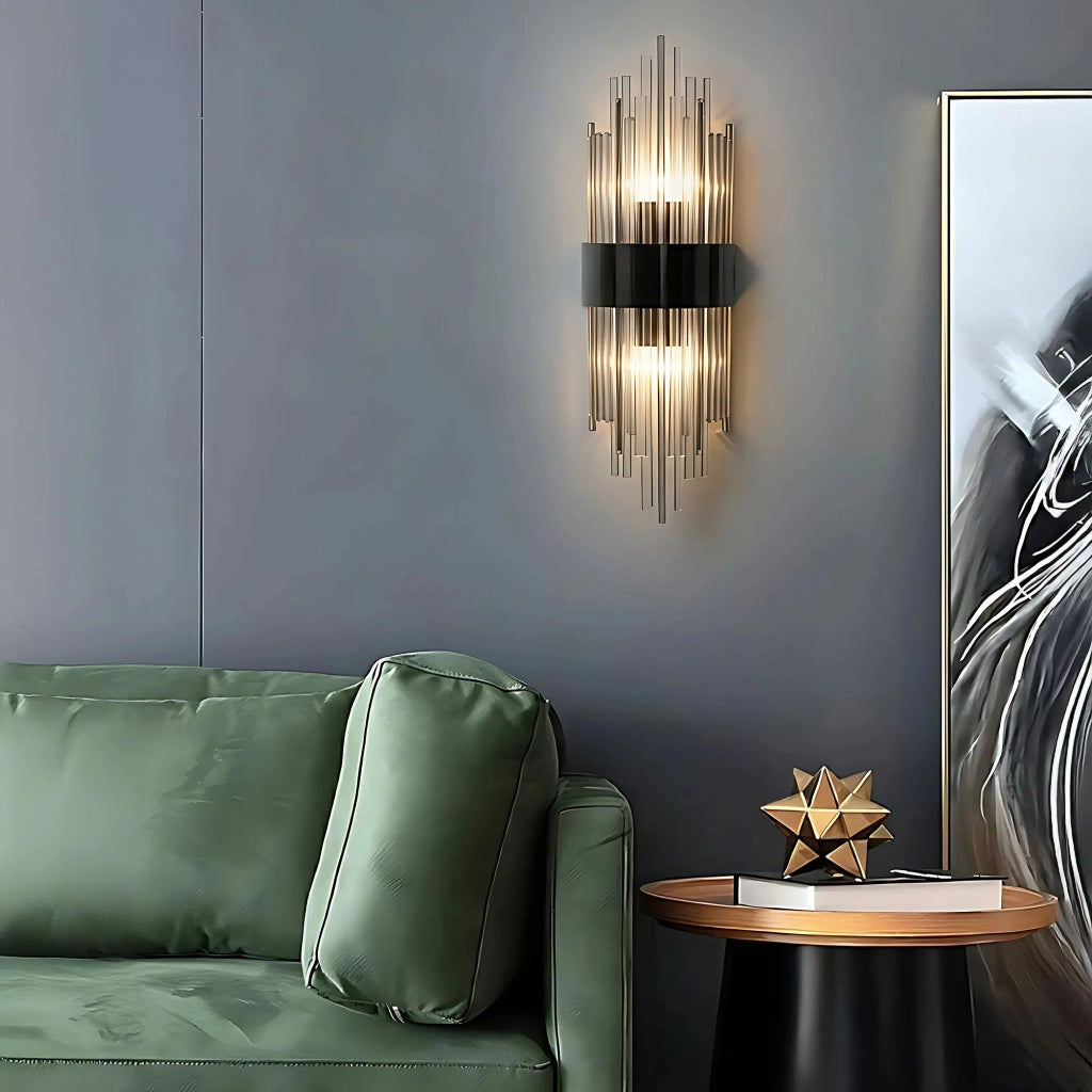 Lampada Da Parete APP1760-1W Black/grey