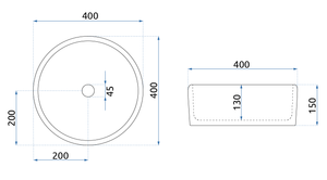 Lavabo Da Appoggio Rea Florisa