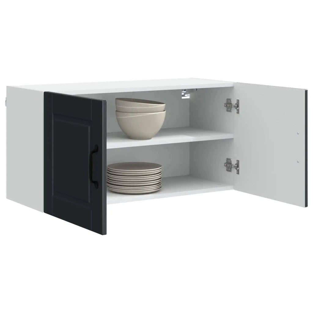 Pannello lavastoviglie Nero 80 x 31 x 40 cm Legno multistrato 885286