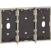 Frame Elettrificato Bticino Living Now 3 moduli Sabbia KM8103