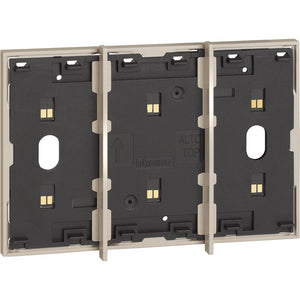 Frame Elettrificato Bticino Living Now 3 moduli Sabbia KM8103