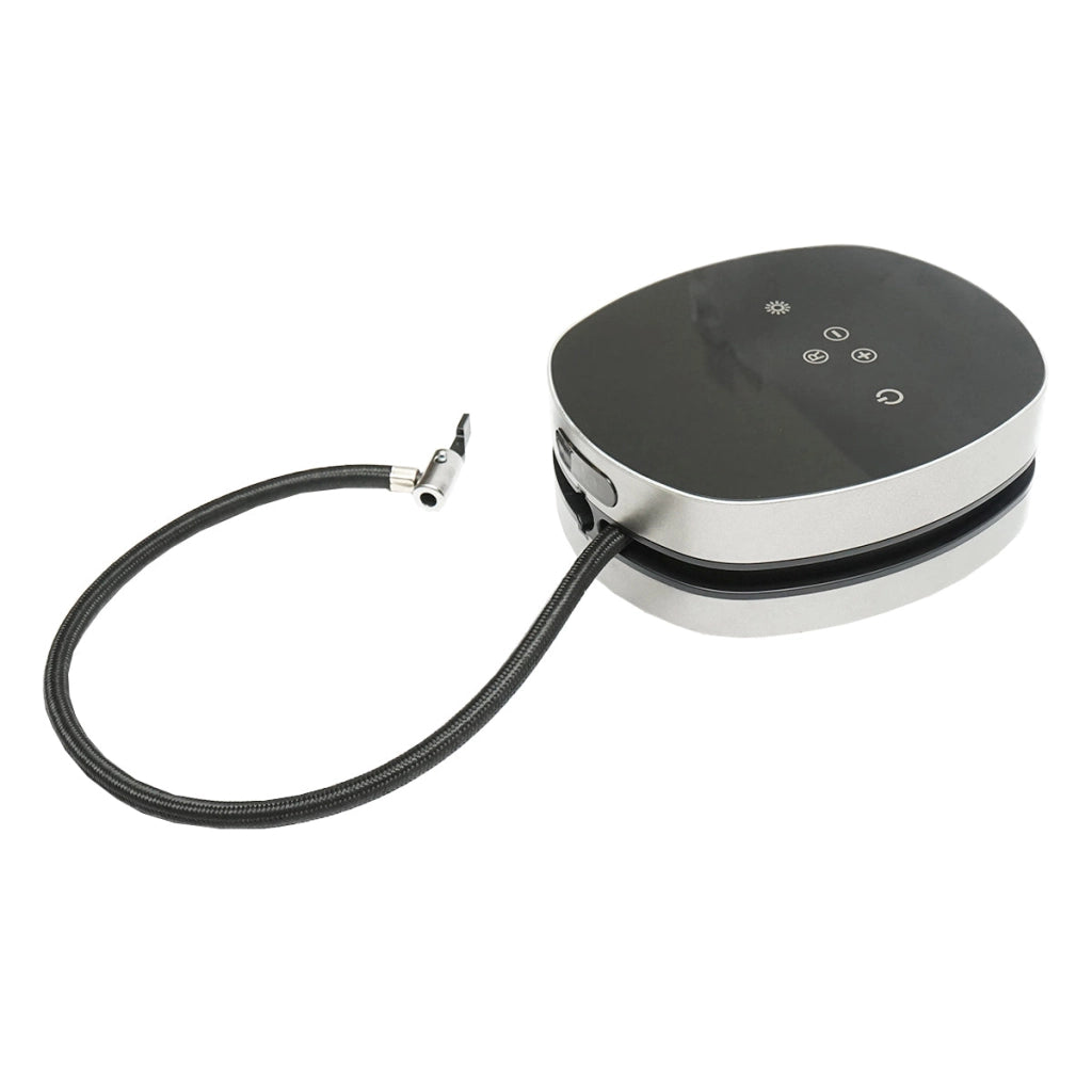 Compressore d'aria con touch screen, batteria da 2500 mAh, pressione massima 8,27 Bar, tensione di alimentazione 12,6 V/1 A, wireless Breckner Germany