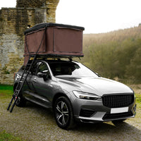 Tenda da tetto per auto - Marrone rigida Shell Pop Up cuccetta campeggio 3 persone