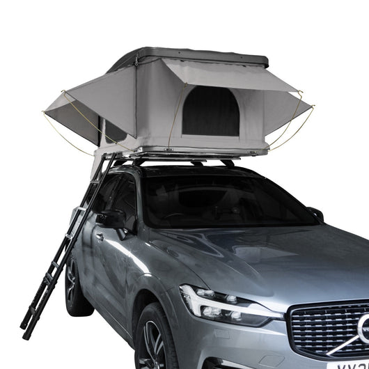 Tenda da tetto per auto – Grigio rigida Shell Pop Up cuccetta campeggio 3 persone