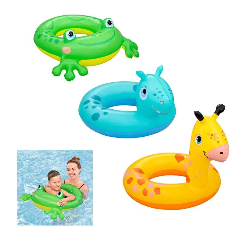 Trade Shop - Ciambella Salvagente Lil' Pal Gonfiabile Per Bambini +3-6 Anni Animali Assortiti 36464 -