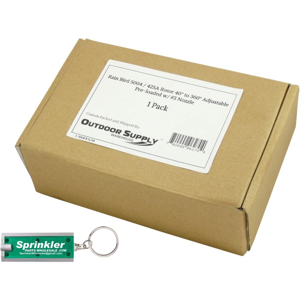 Rain bird 5004pc rotore precaricato con   3 ugello 42sa 5000 ser