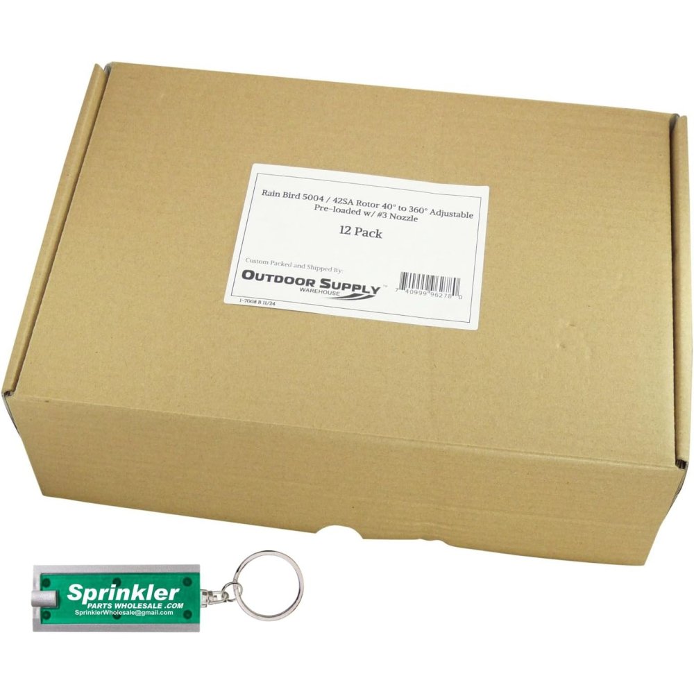 Rain bird 5004pc rotore precaricato con   3 ugello 42sa 5000 ser