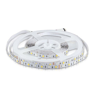 Strip LED 5050 - 60 LED 12V IP20 RGB + 4000K