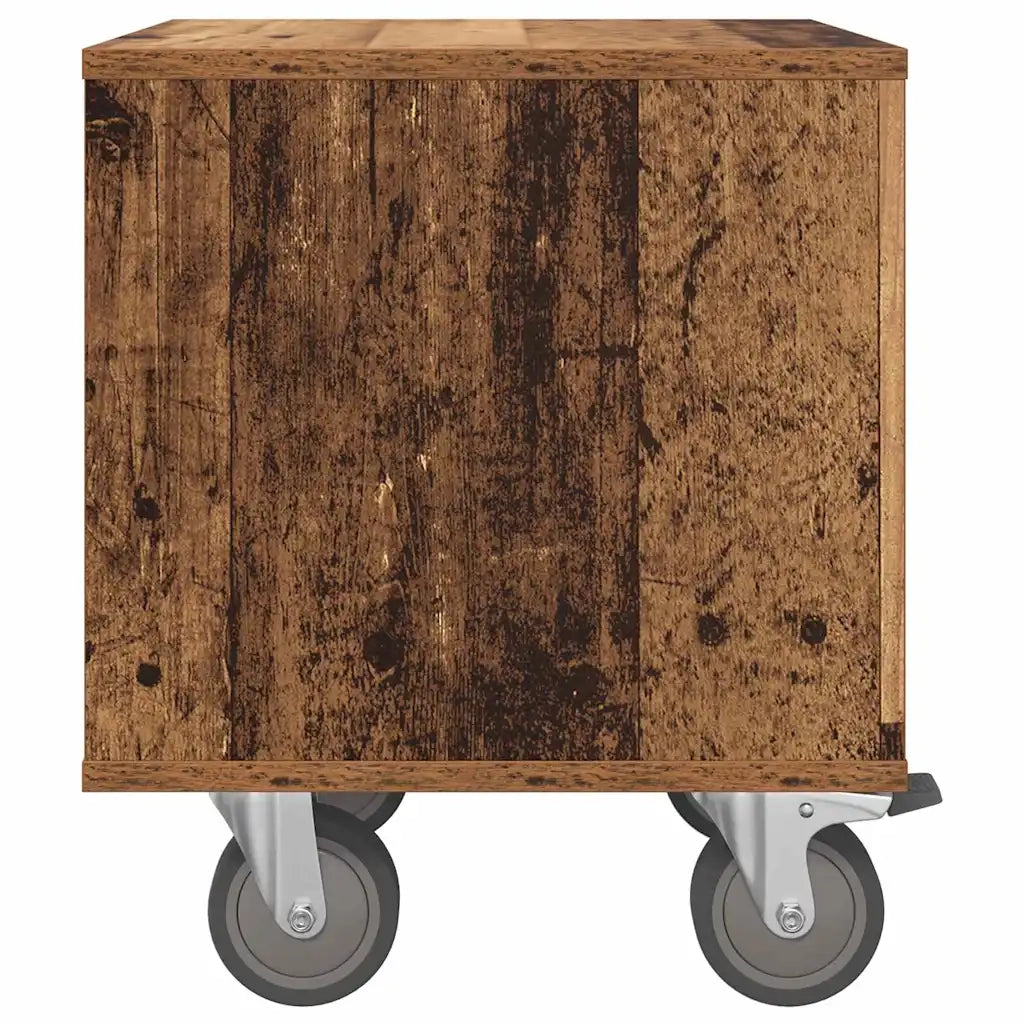 Comodino 2 pcs Legno vecchio 40,5 x 40 x 48 cm