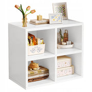 Scaffale aperto modulare bianco mensola armadio cassettiera loft scandinavo