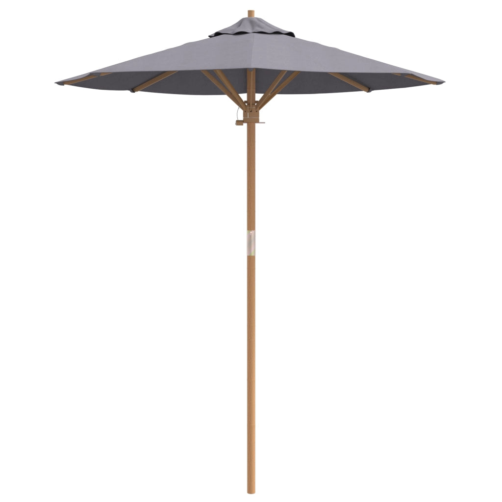 Ombrellone da Giardino Grigio Scuro 180x230 cm BambÃ¹