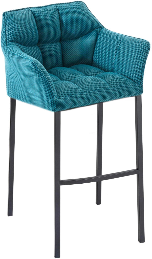 Barhocker Damaso B Stoff mit 4-FuЯ Gestell