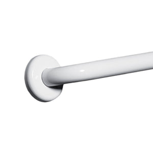 Maniglia serie care in acciaio laccato bianca cm l. 30 x 3,2