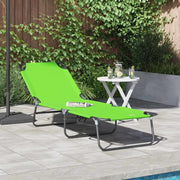 Lettino prendisole pieghevole Verde 188 x 57 x 86,5 cm 42003144