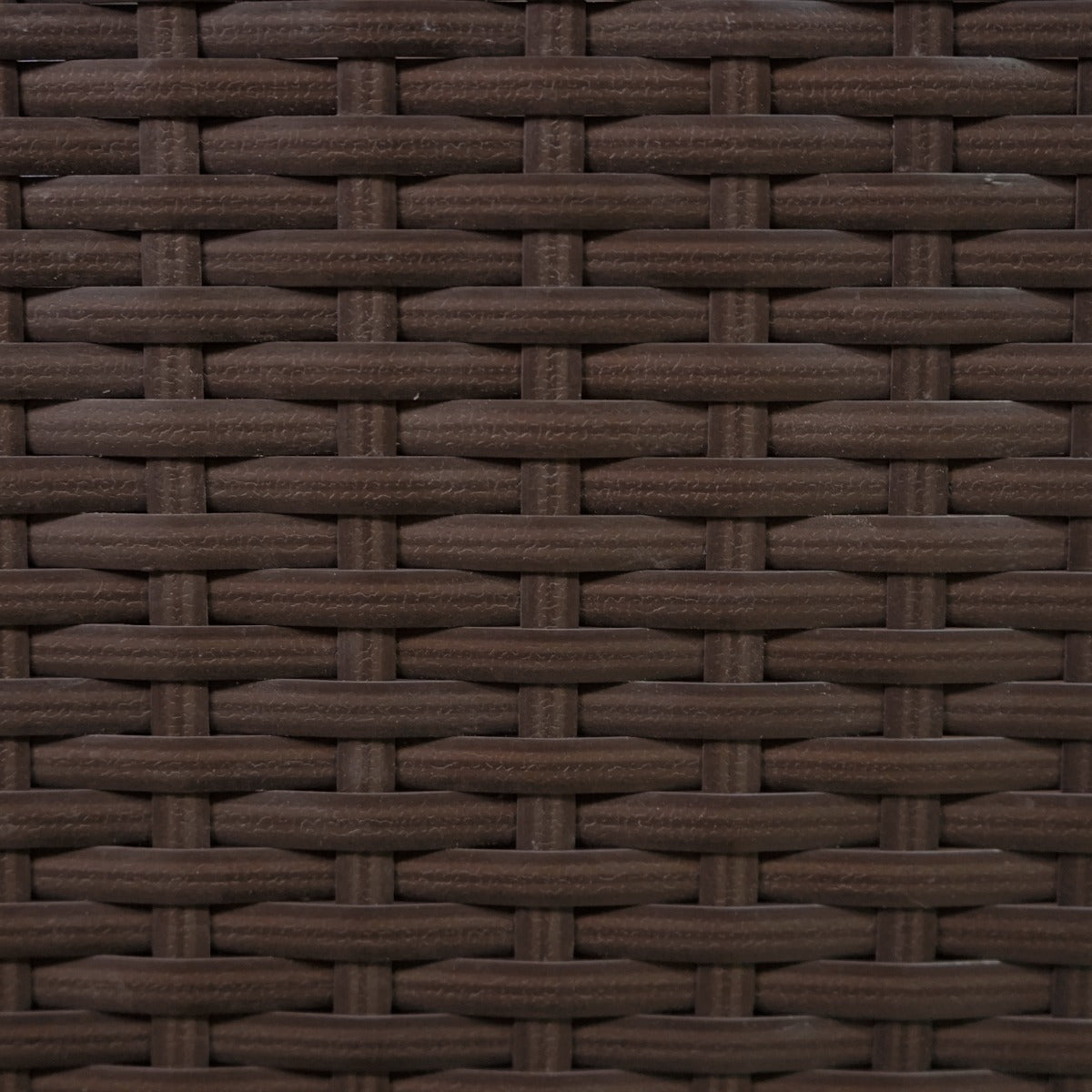 Rattan Box da giardino Marrone Grande 138cm Cassapanca per cuscini 582L