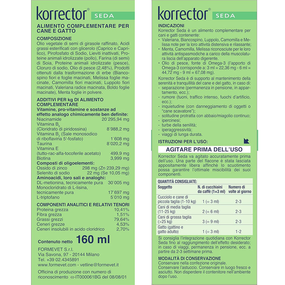 Korrector Seda Flacone 160 ml