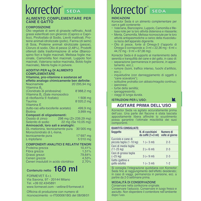 Korrector Seda Flacone 160 ml