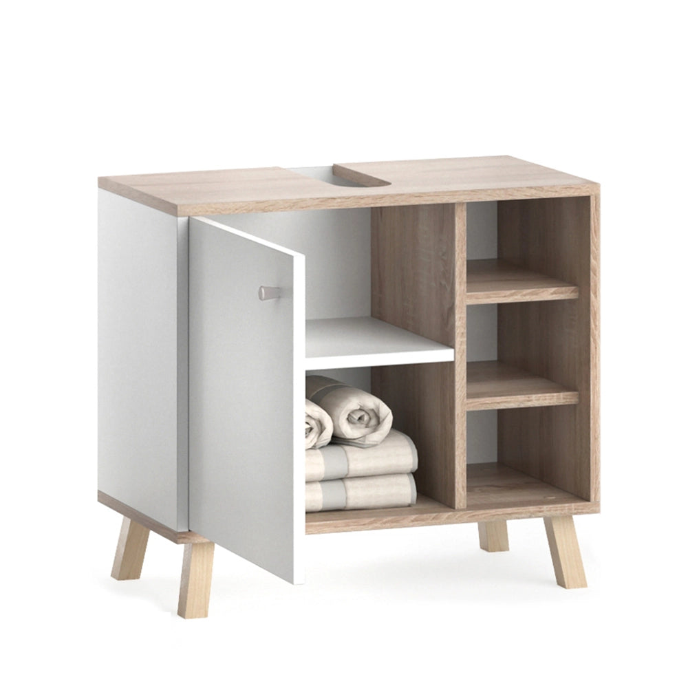 Vicco Mobile sottolavabo per bagno Bianco 60 x 54 cm
