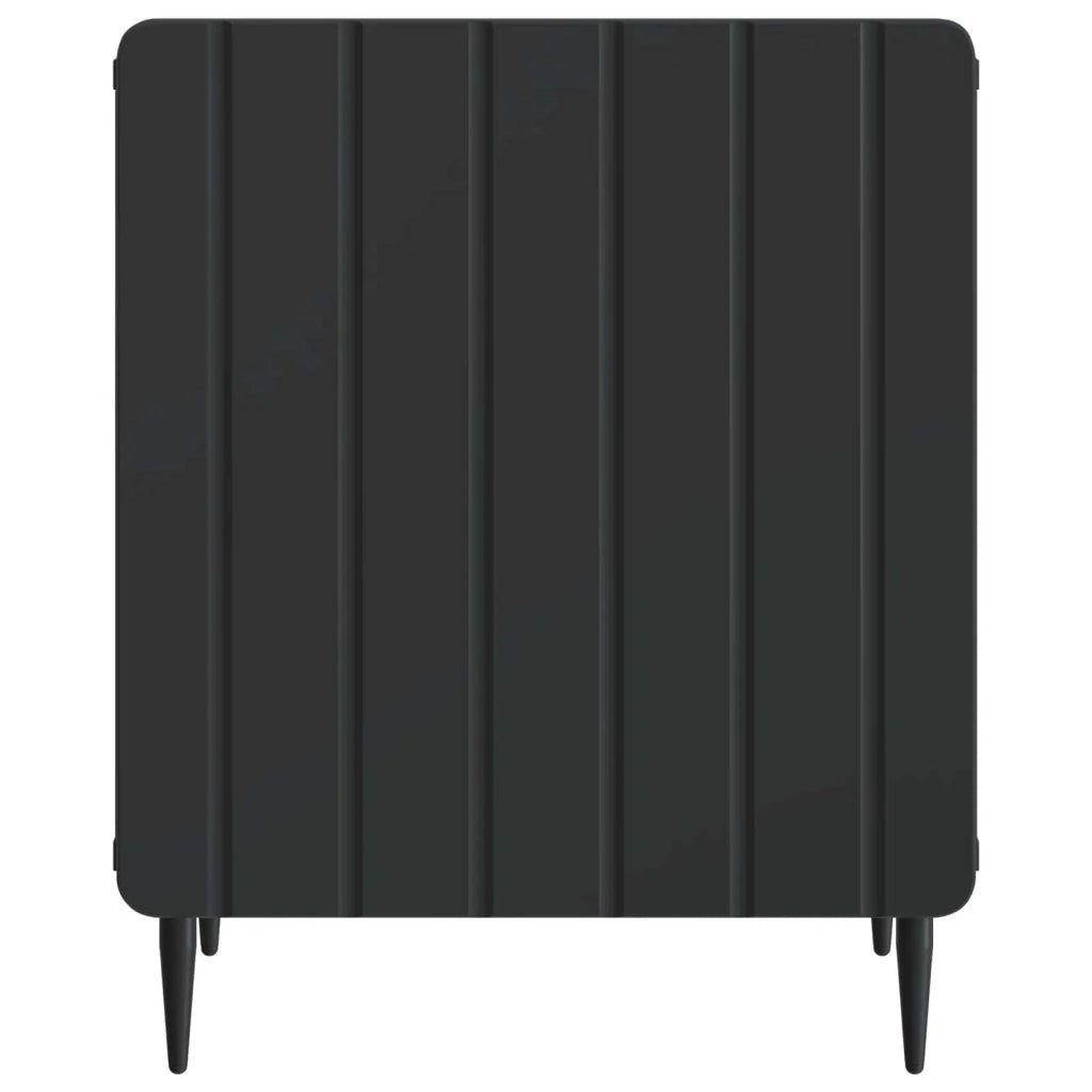 Armadio da Notte Nero 43 x 34,5 x 52 cm Legno ingegnerizzato 894337