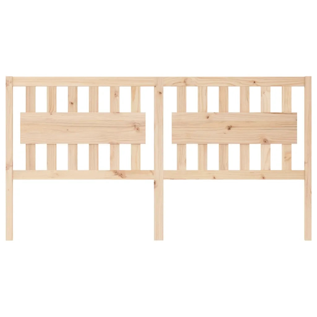 Testiera | Testata per Letto 185,5x4x100 cm in Legno Massello di Pino