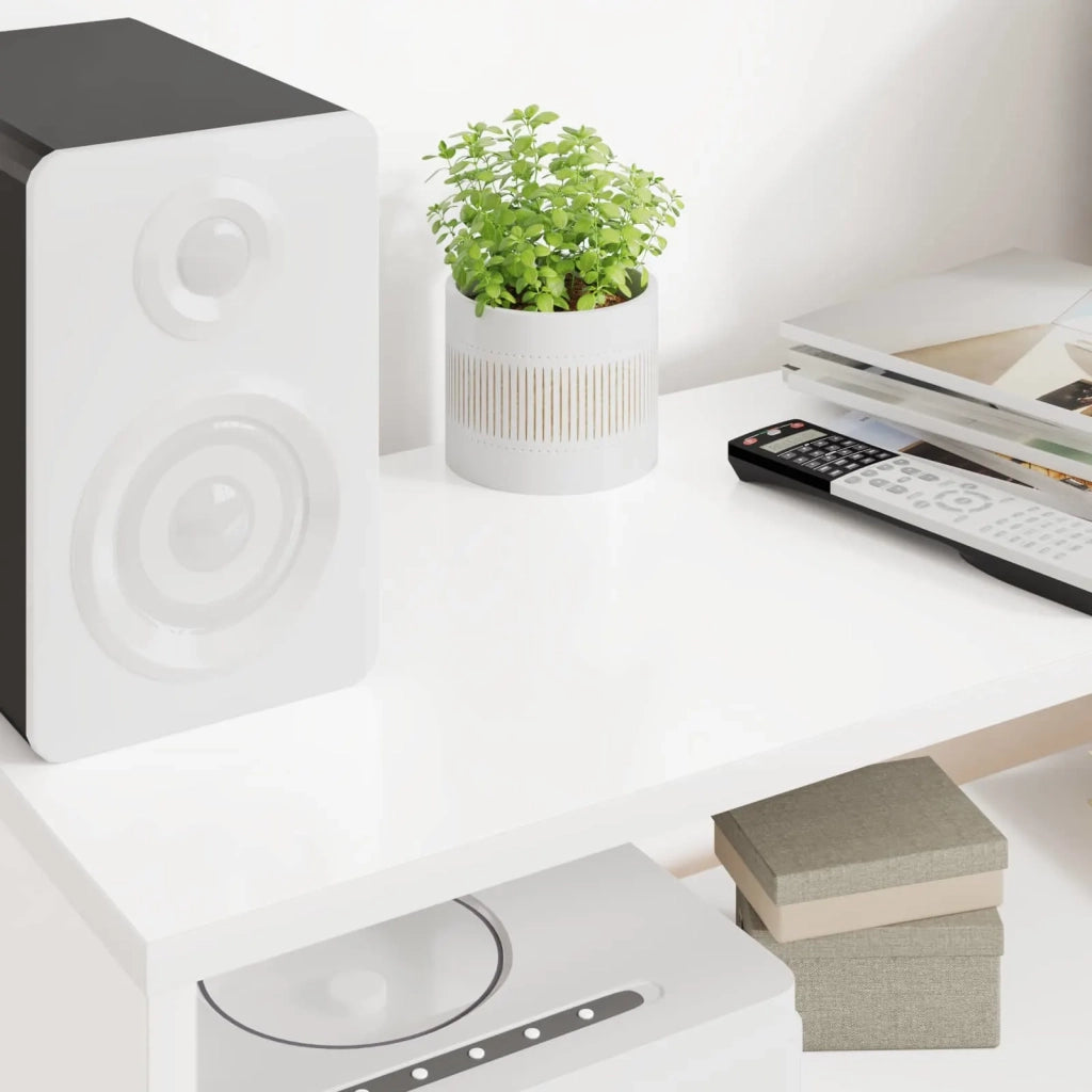 Mobile TV 80 x 30 x 40 cm Bianco Legno ingegnerizzato 8000324