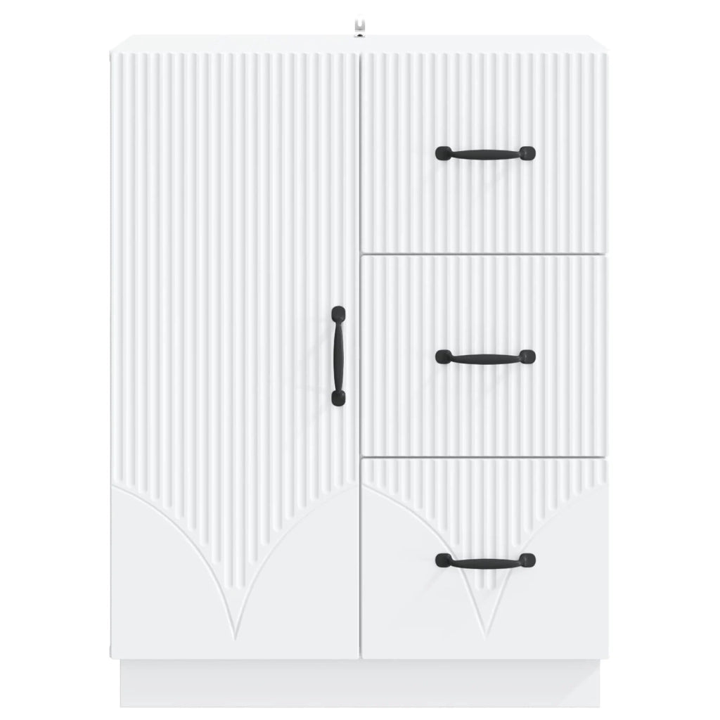Credenza Bianco 66 x 34,5 x 87 cm Legno ingegnerizzato 895315