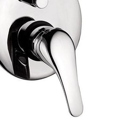 Miscelatore monocomando vasca incasso con deviatore.