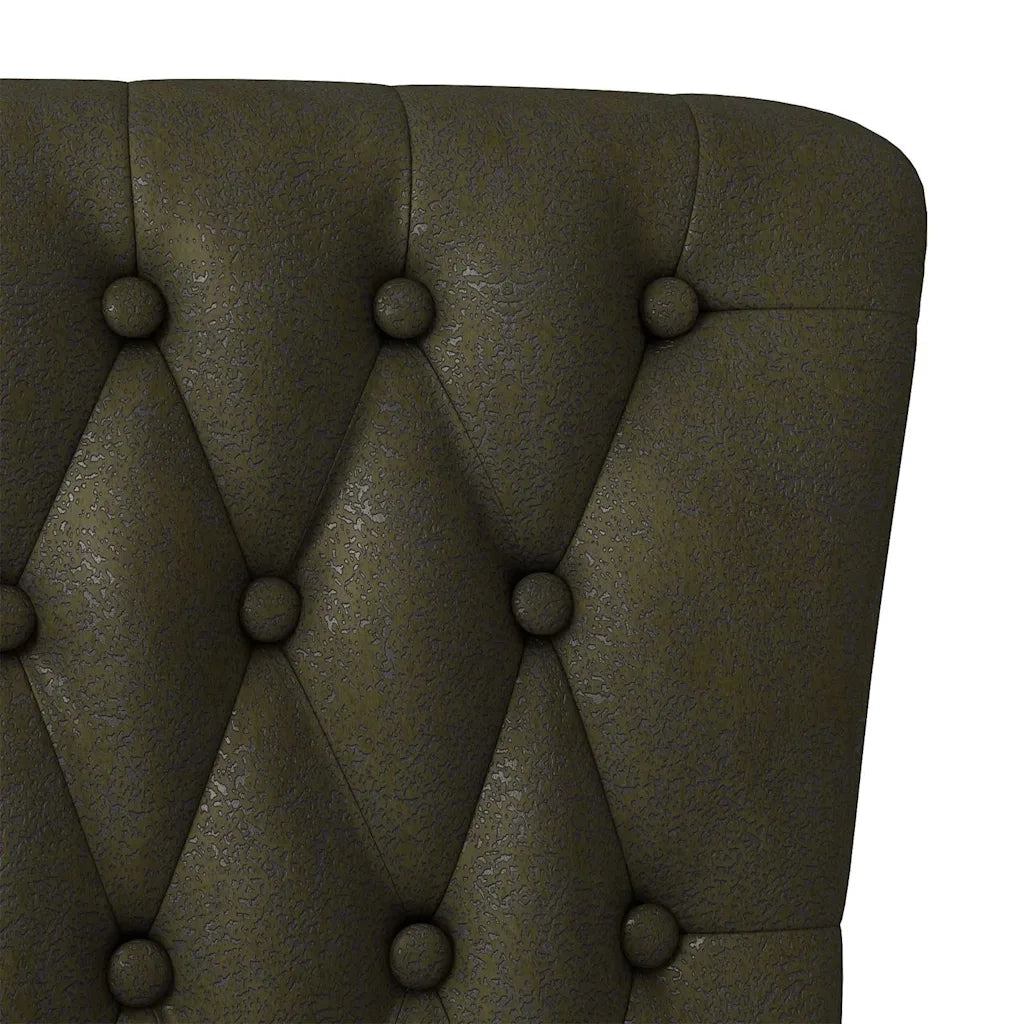 Poltrona | Sedia Relax Slipper Verde militare 56,5 x 70 x 110 cm