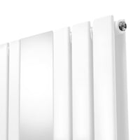 Radiatore a Specchio a Doppia Colonna Verticale Bianco 1800mm x 565mm