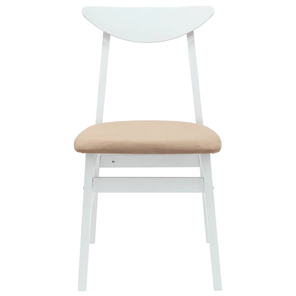Sedie da pranzo 2 pcs Bianco 42 x 47.5 x 81 cm