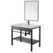 Composizione Bagno Metallo Nero