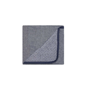 Copridivano con Copri Braccioli Seduta 60 cm in Poliestere Blu Scuro