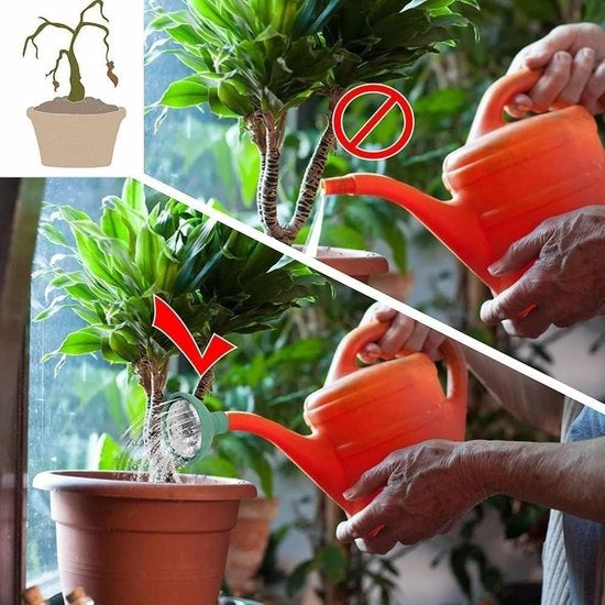 Spremezzo universale per irrigazione di giardino - Giunzione in plastica e metallo - 1 pezzo