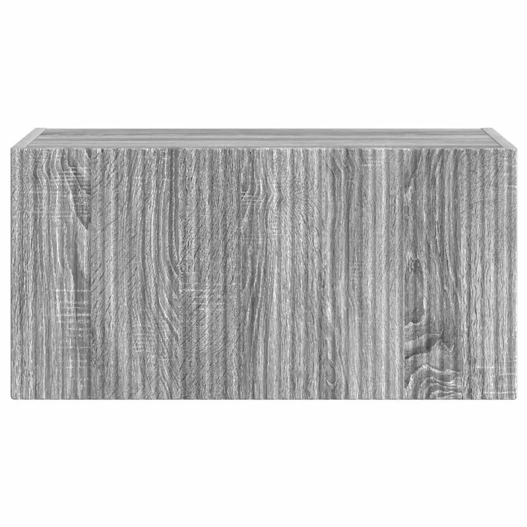 Mobile TV da parete Grigio Sonoma 60 x 31 x 29,5 cm 892201