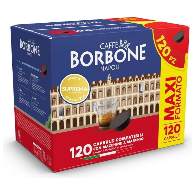 Caffè Borbone Capsule per Lavazza a modo mio caffè Suprema 120 pz