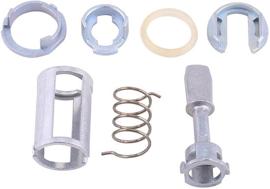 Set di riparazione cilindretto di chiusura - Adatto per IV 4 tipo 1J1 MK4 1997-2005 - IV4 Variante tipo 1J5 1999-2007 - 7 pezzi - Metallo robusto