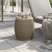 Contenitore da Giardino 4 in 1 Polipropilene Marrone Chiaro 364156