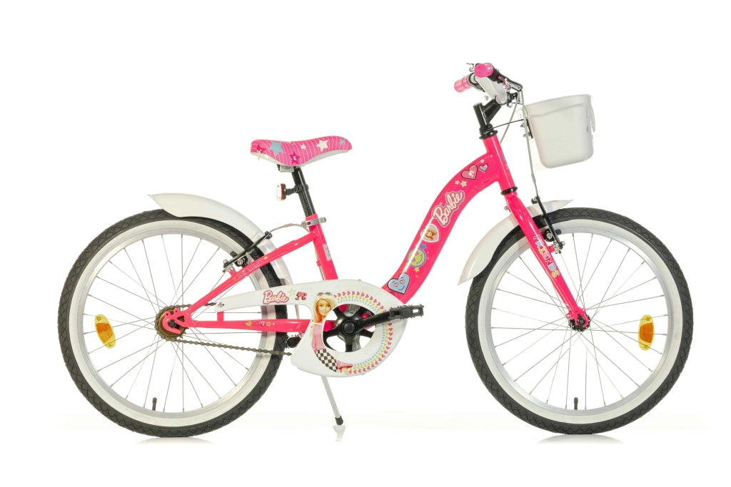 BARBIE 20", bicicletta per bambini, bici bambina, adatta a bambini tra i 6 e i 10 anni, per altezza tra 120 e 155 cm, co