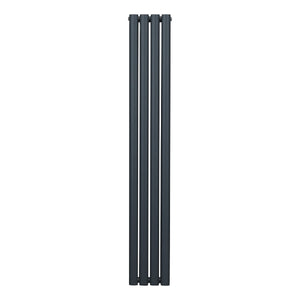 Radiatore a colonna ovale - 1600mm x 240mm - Grigio Antracite