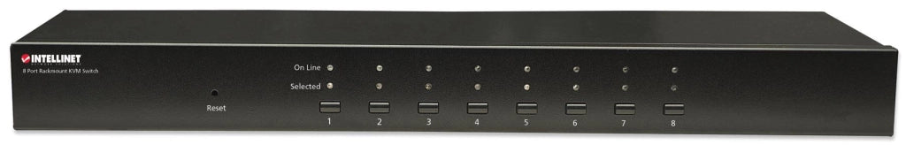 KVM Switch 8 porte combo USB + PS/2, OSD