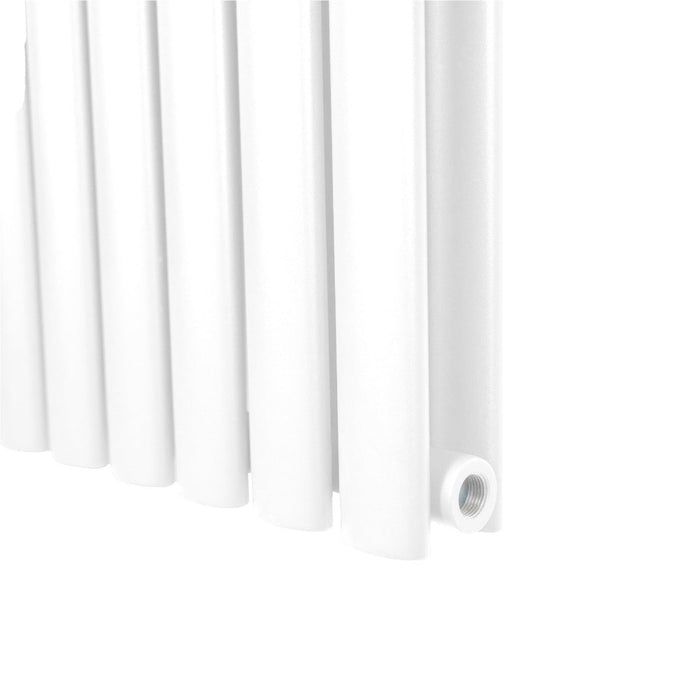 Radiatore a colonna ovale - 1600mm x 480mm - Bianco