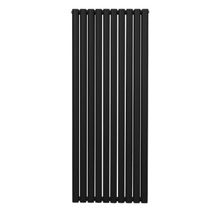 Radiatore a colonna ovale - 1600mm x 600mm - Nero