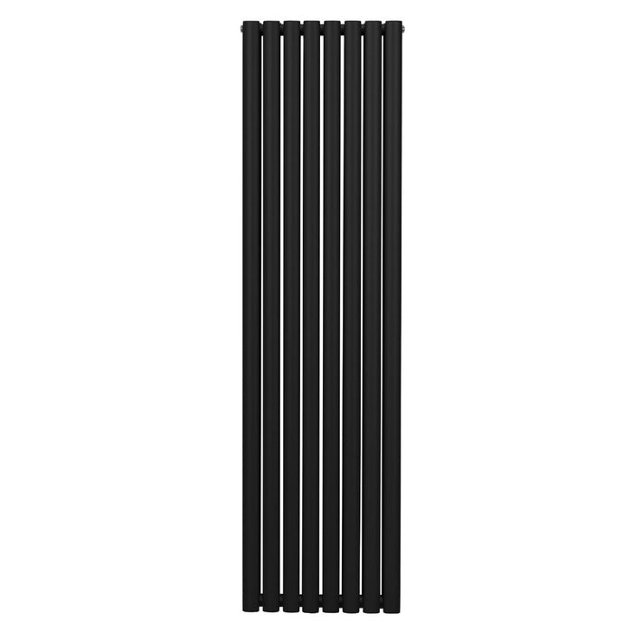 Radiatore a colonna Ovale Nero 1800mm x 480mm